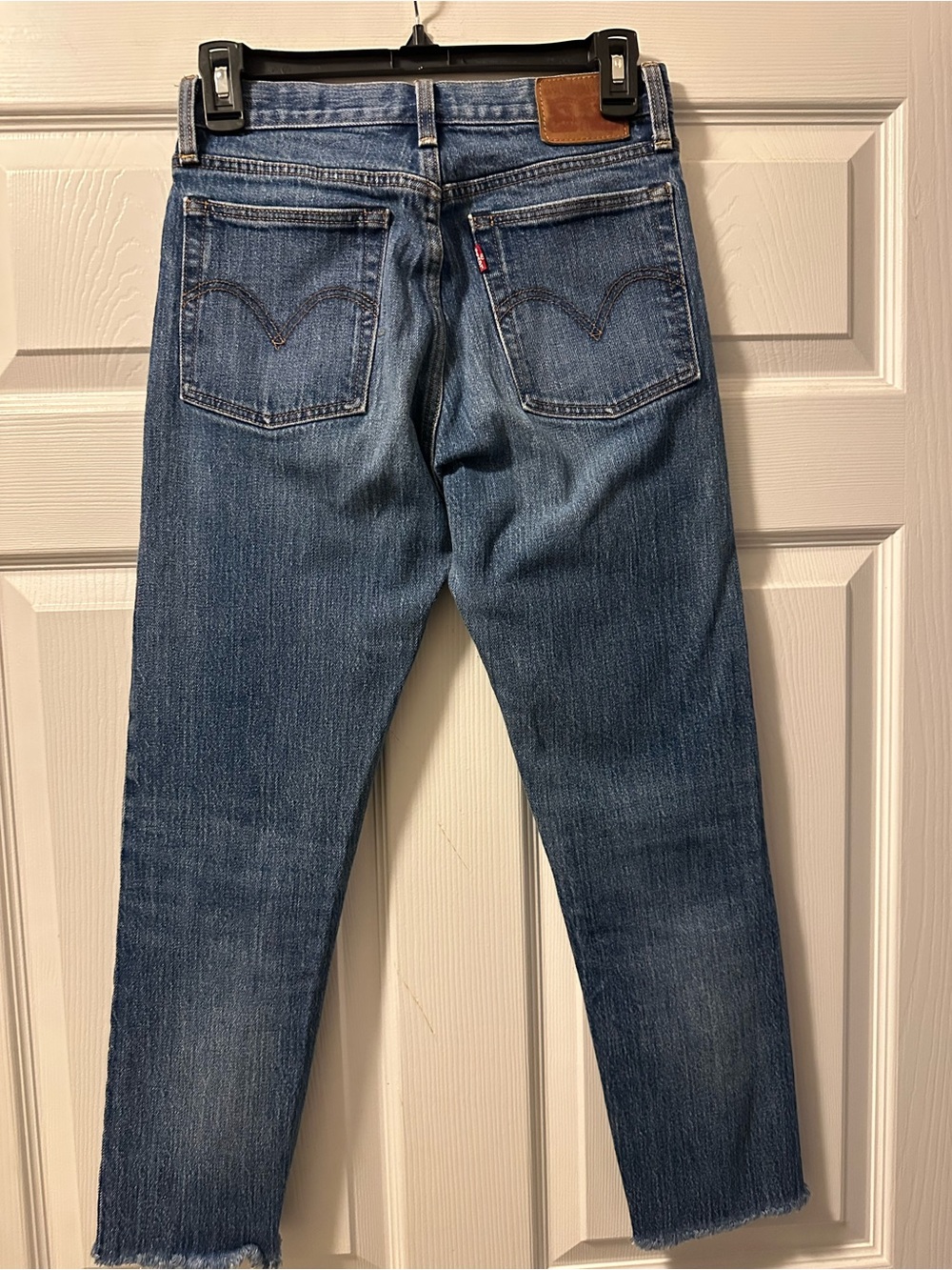 Women’s Vintage Levi’s White Oak Cone Denim Blue Denim Jeans - Size 26